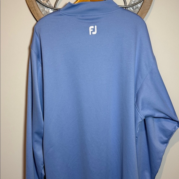 FootJoy Men’s Very Good Quality Light Blue Long Sleeve Shirt, Size XXL EUC! - Picture 5 of 10